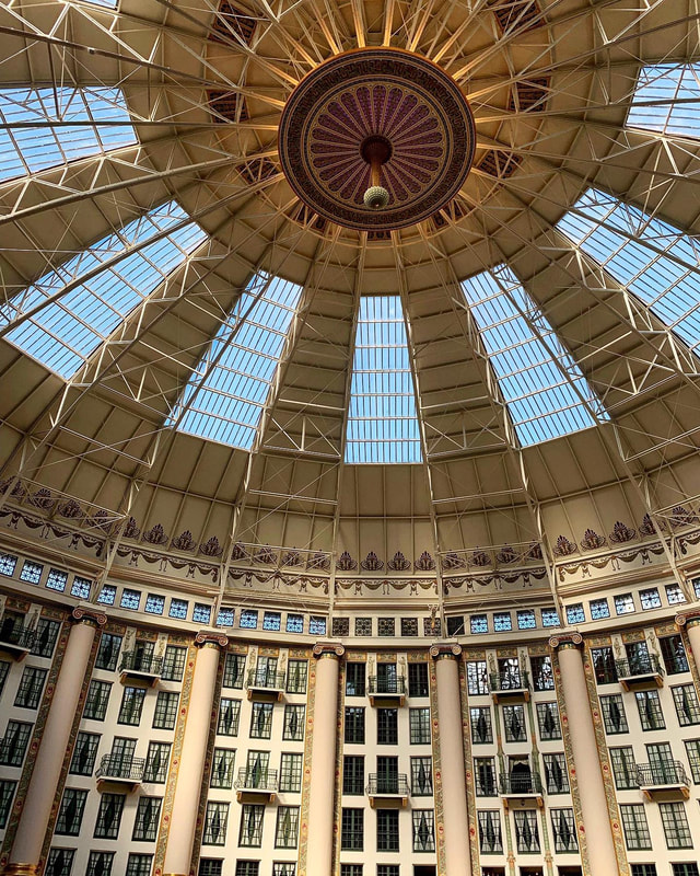 West Baden Resort, French Lick Indiana. Best Midwest Road Trips.