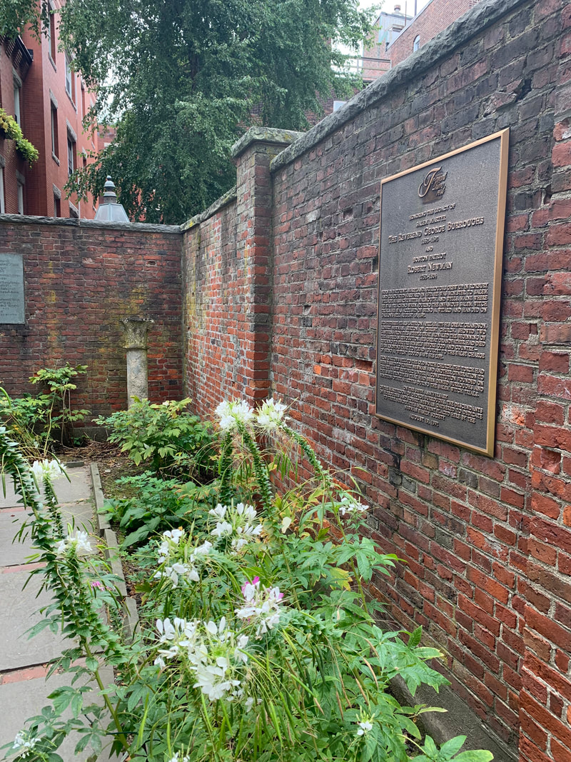 The Old North Church Garden, Boston's Freedom Trail