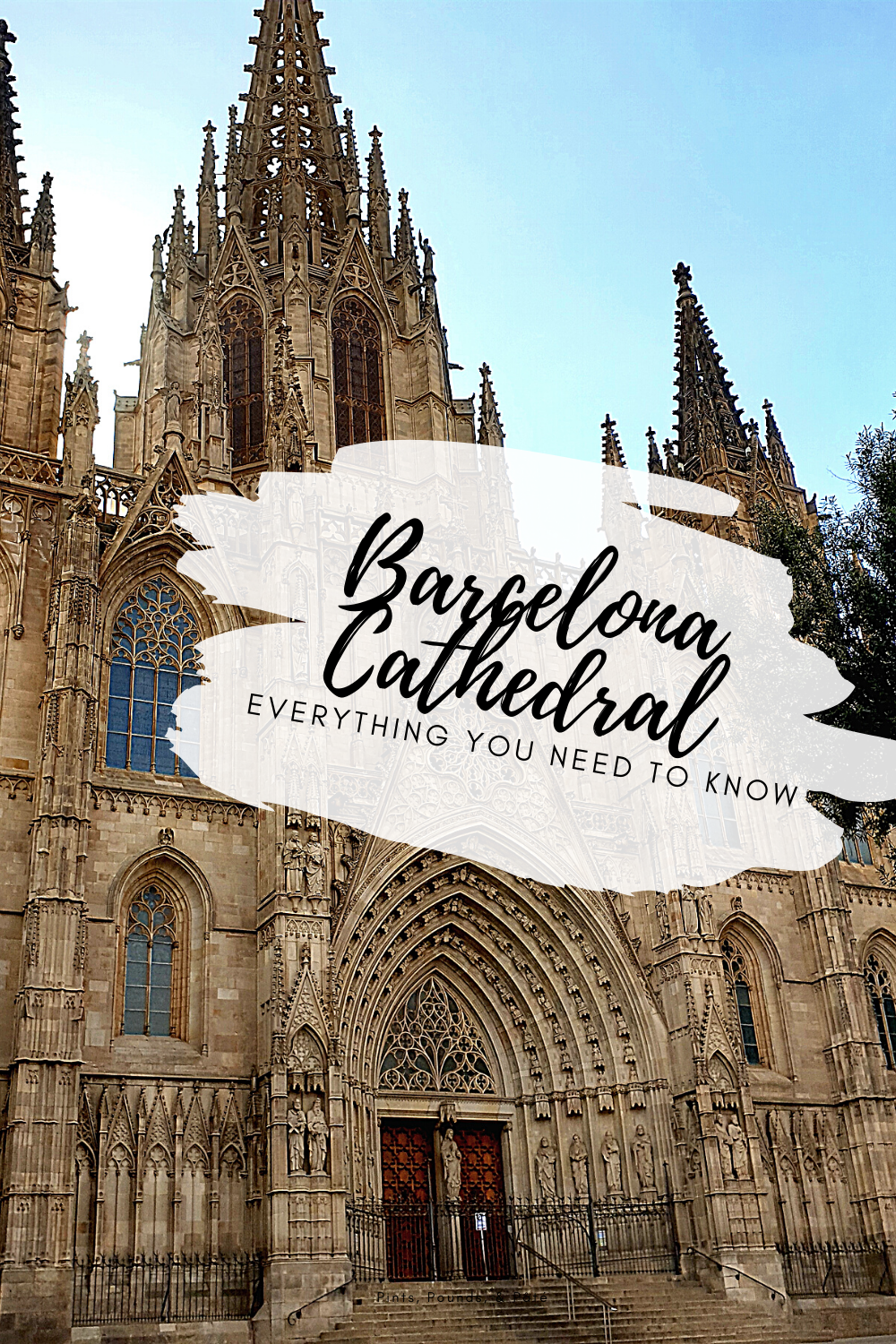 Barcelona Cathedral, Barcelona, Spain.