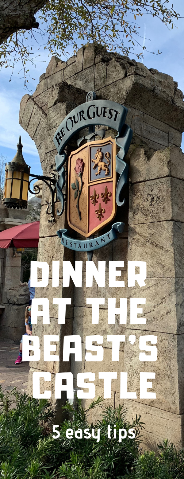 Dinner at Be Our Guest Restaurant, The Beast's Castle, Magic Kingdom