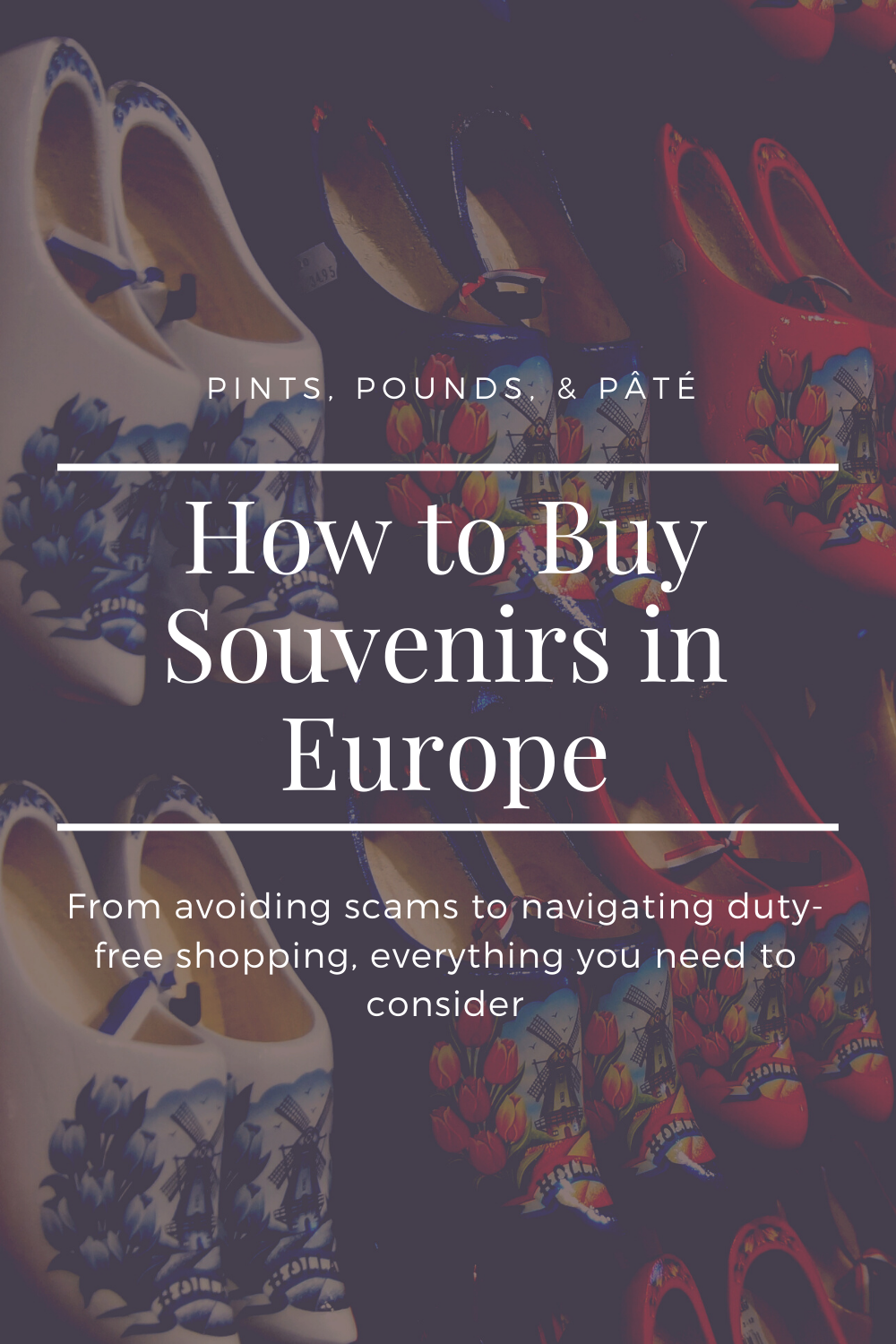 Buying Souvenirs in Europe