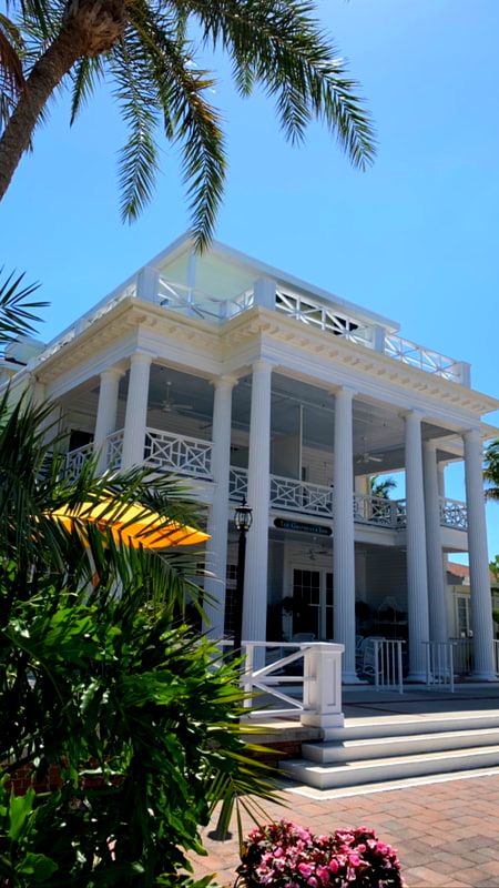 Restaurants in Boca Grande, Florida: The Gasparilla Inn, Boca Grande, Florida