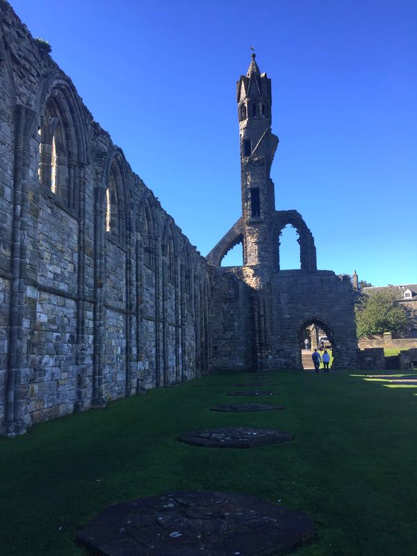 Ruins of St. Andrews Cathedral, St Andrews, Scotland