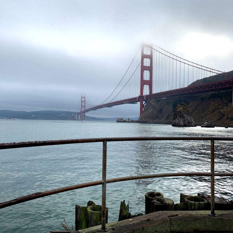 View of the Golden Gate Bridge from Cavallo Point