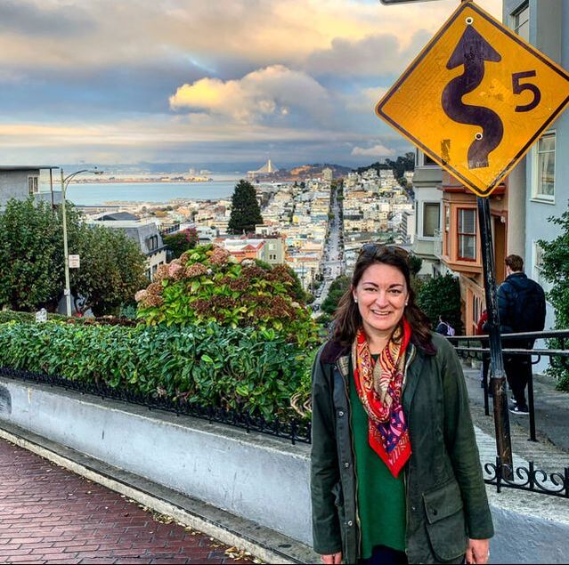 Lombard Street, San Francisco. A Self-Guided Walking Tour of San Francisco