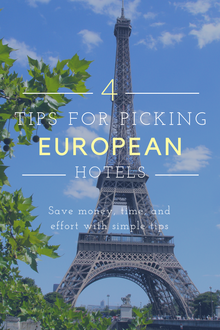 How to Select a Hotel in Europe
