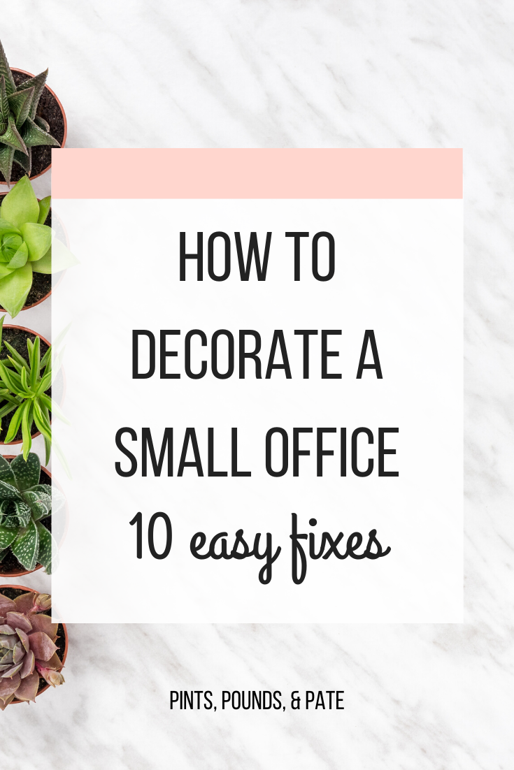 How to Decorate a Small Home Office