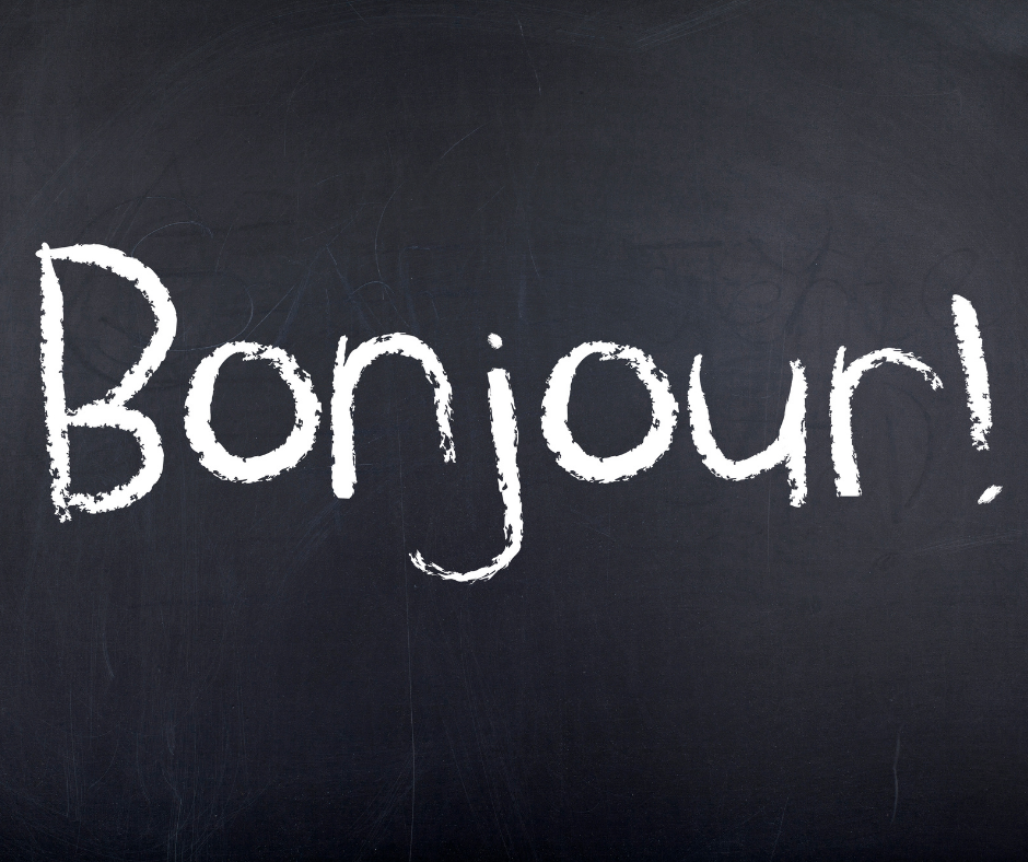 Bonjour is the magic word!
