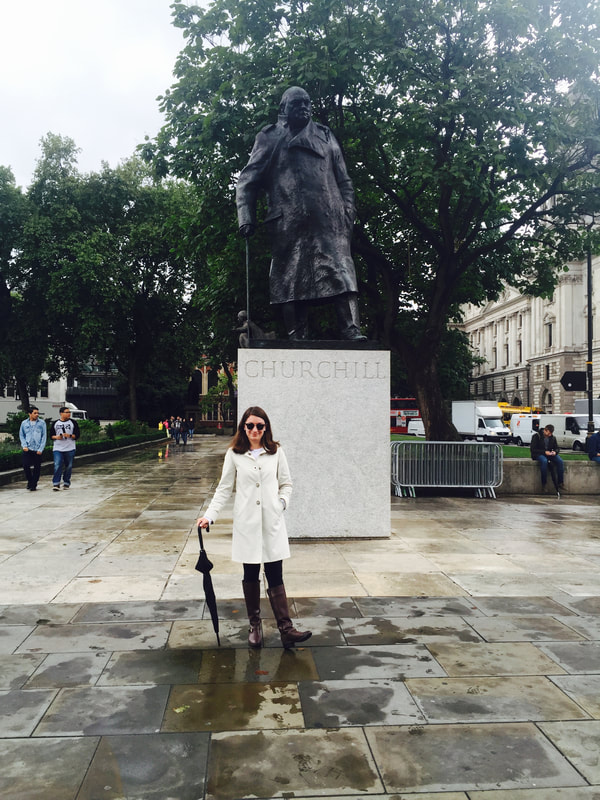 Trench coat in London. What to Wear in London.