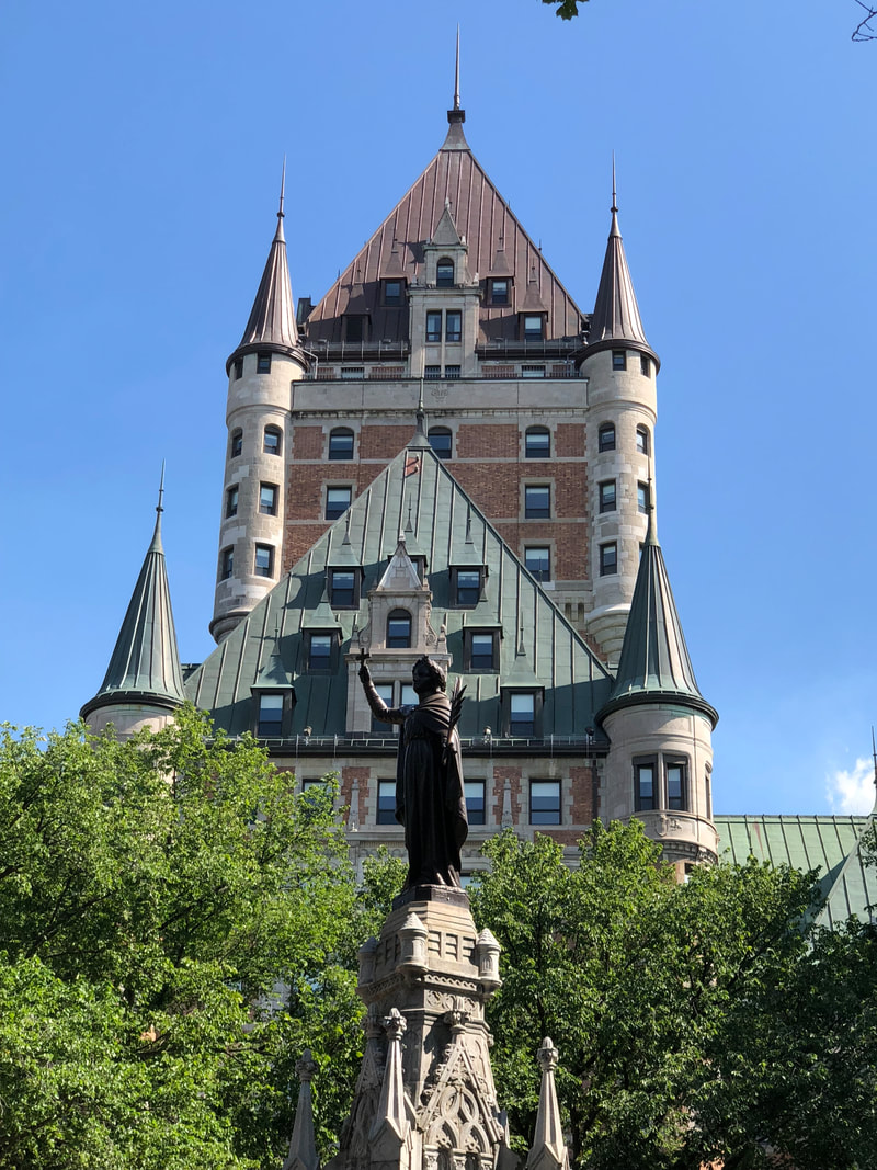 Exterior of the Chateau Frontenac, Quebec City
