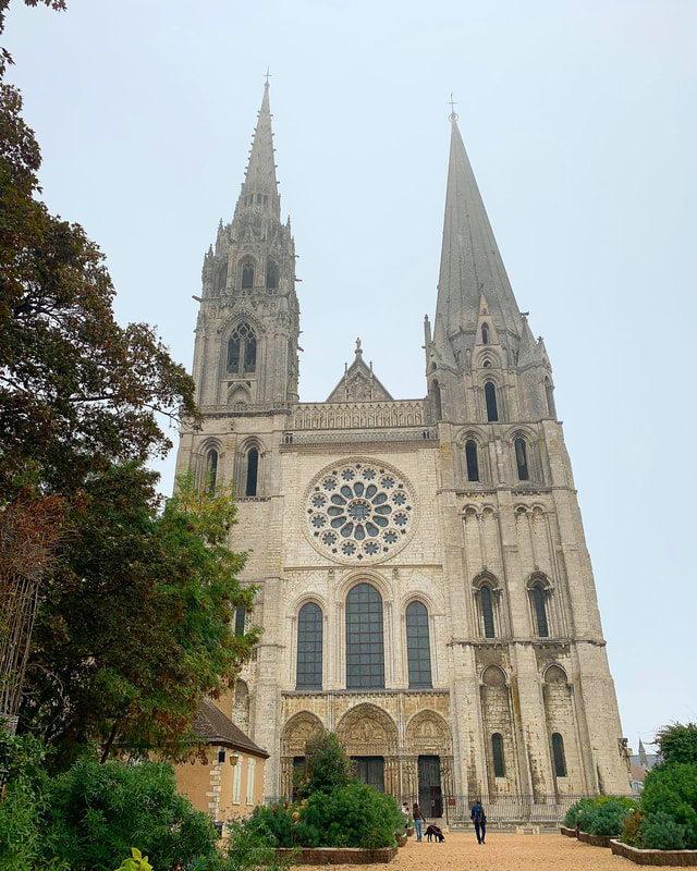 Chartres Cathedral. A Day Trip to Chartres from Paris.