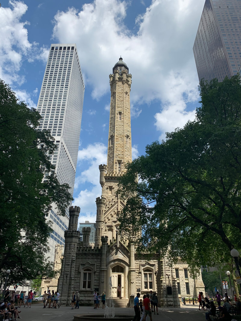Chicago Water Tower. Chicago. Best Midwest Road Trips.