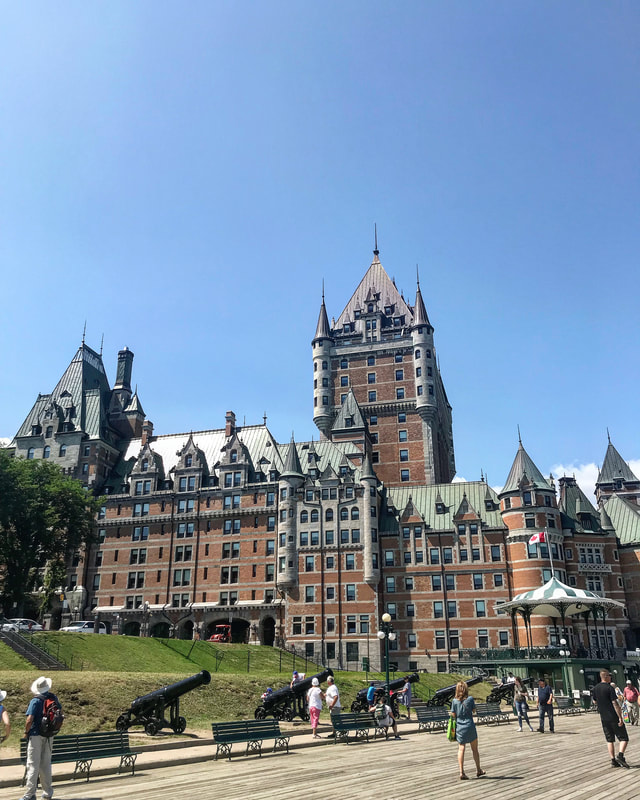 Dufferin Terrace and the Chateau Frontenac, Quebec City