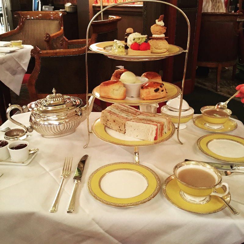 Afternoon tea, The Goring Hotel, London