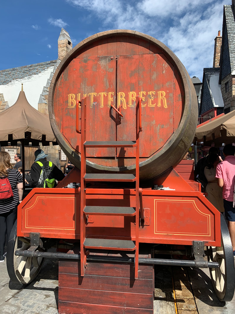 Butterbeer cart, The Wizarding World of Harry Potter
