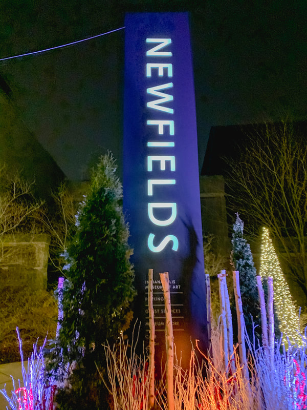 Newfields Winterlights, Indianapolis