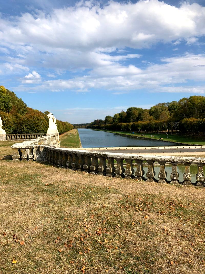 Water feature, the Chateau de Fontainebleau