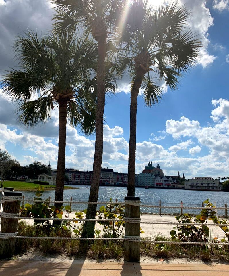 View of the Boardwalk from Disney's Beach Club Resort, Orlando