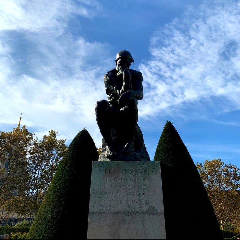 The Thinker, Rodin Museum, Paris, France