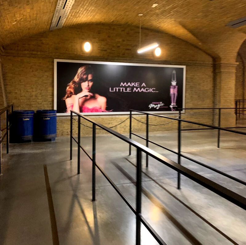 Advertisement from Half-Blood Prince in Kings Cross Station, The Wizarding World of Harry Potter