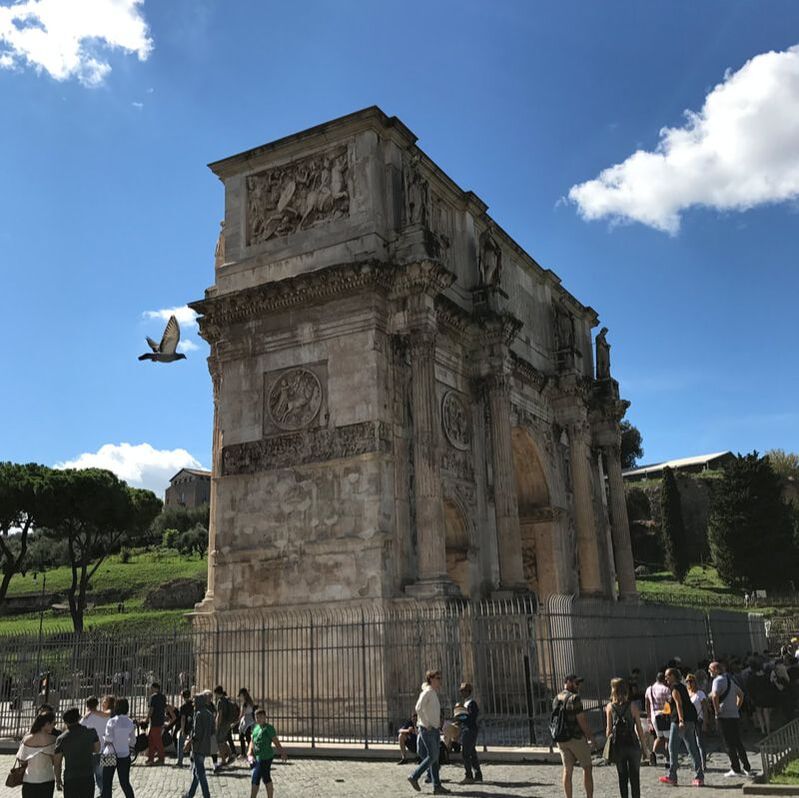 The Arc of Constantine, Rome, Italy