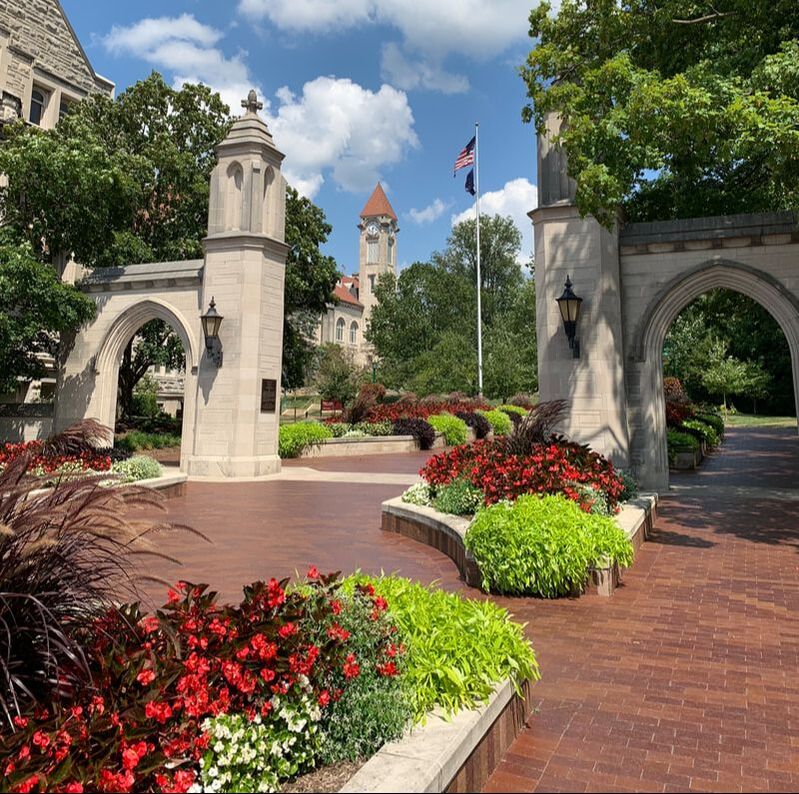 Indiana University's Sample Gates. Best Midwest Road Trips.