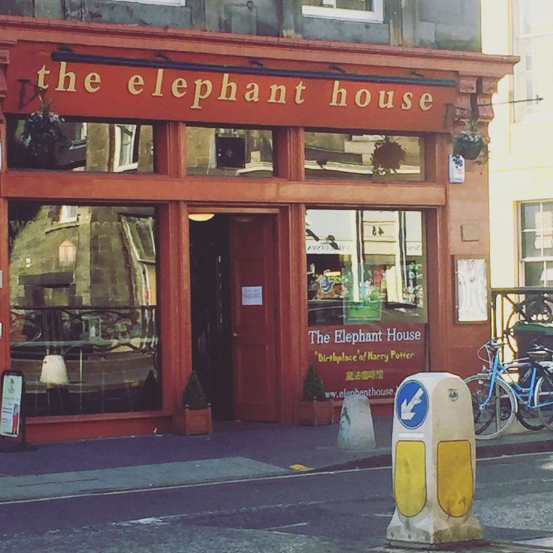 The Elephant House, Edinburgh, Scotland. Tourist Mistakes in Scotland.