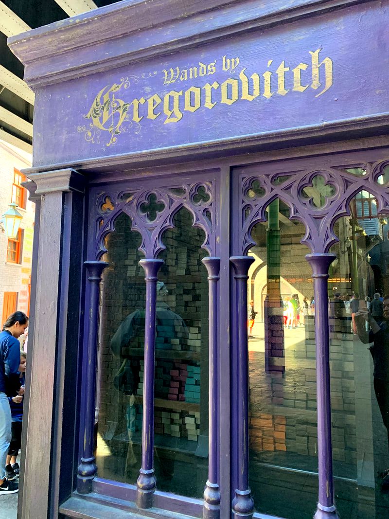Gregorovitch's Wand shop, Diagon Alley
