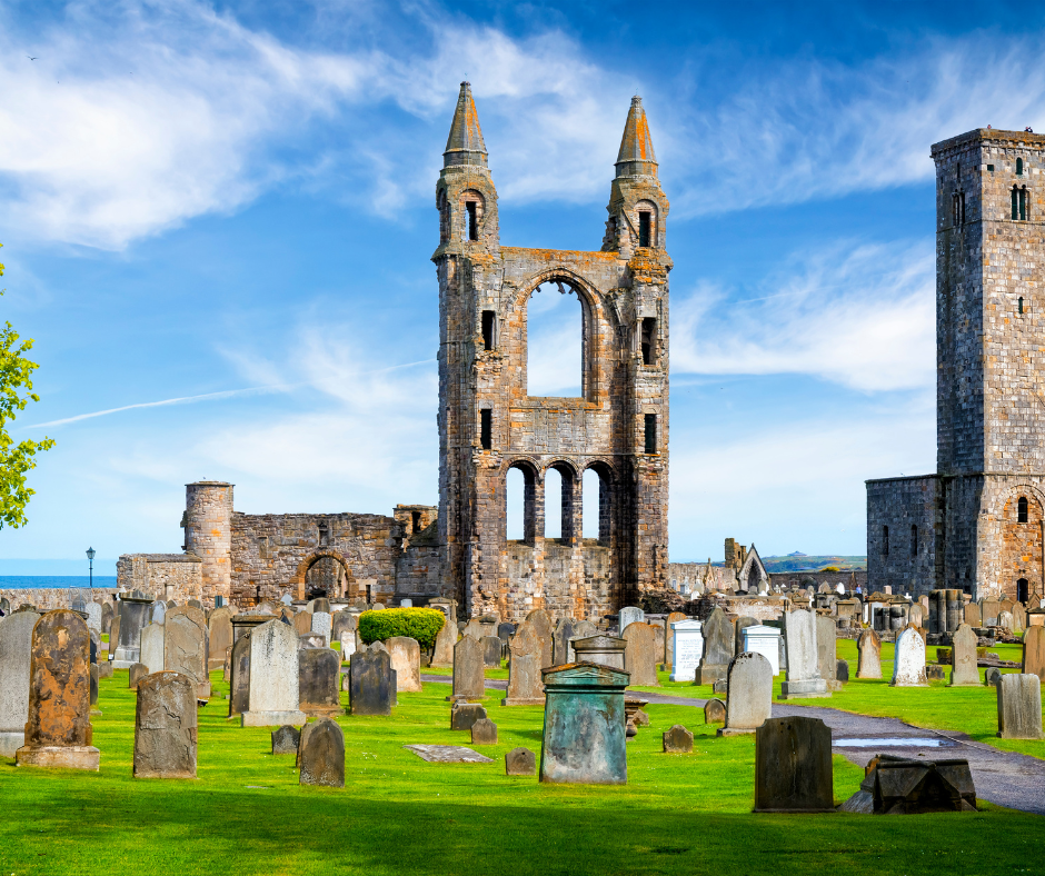 St Andrews. Best Day Trips from Edinburgh, Scotland without a car