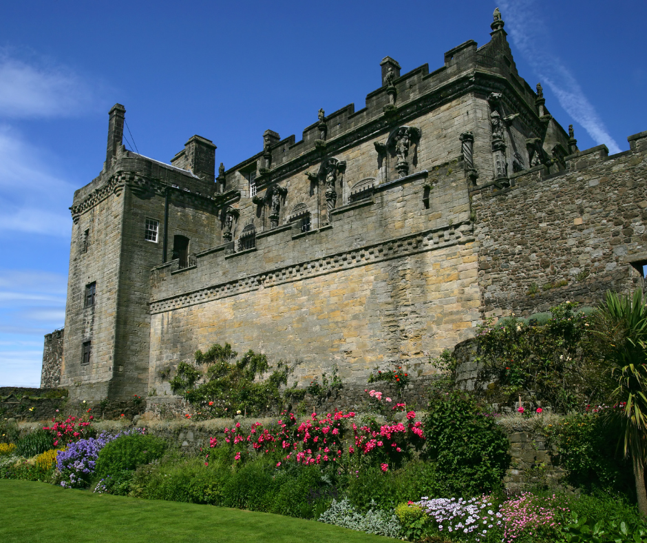 Stirling Castle. Day Trips from Edinburgh.