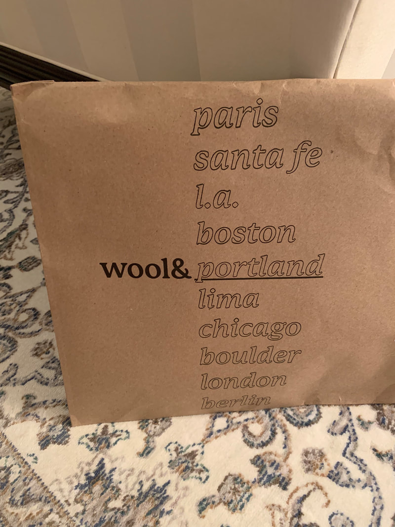 Wool& product packaging