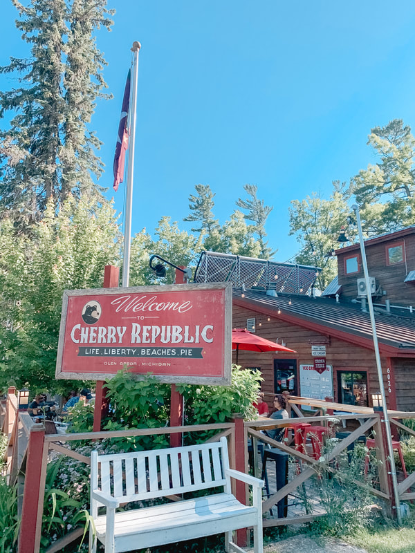The Cherry Republic. Restaurants in Glen Arbor, Michigan.