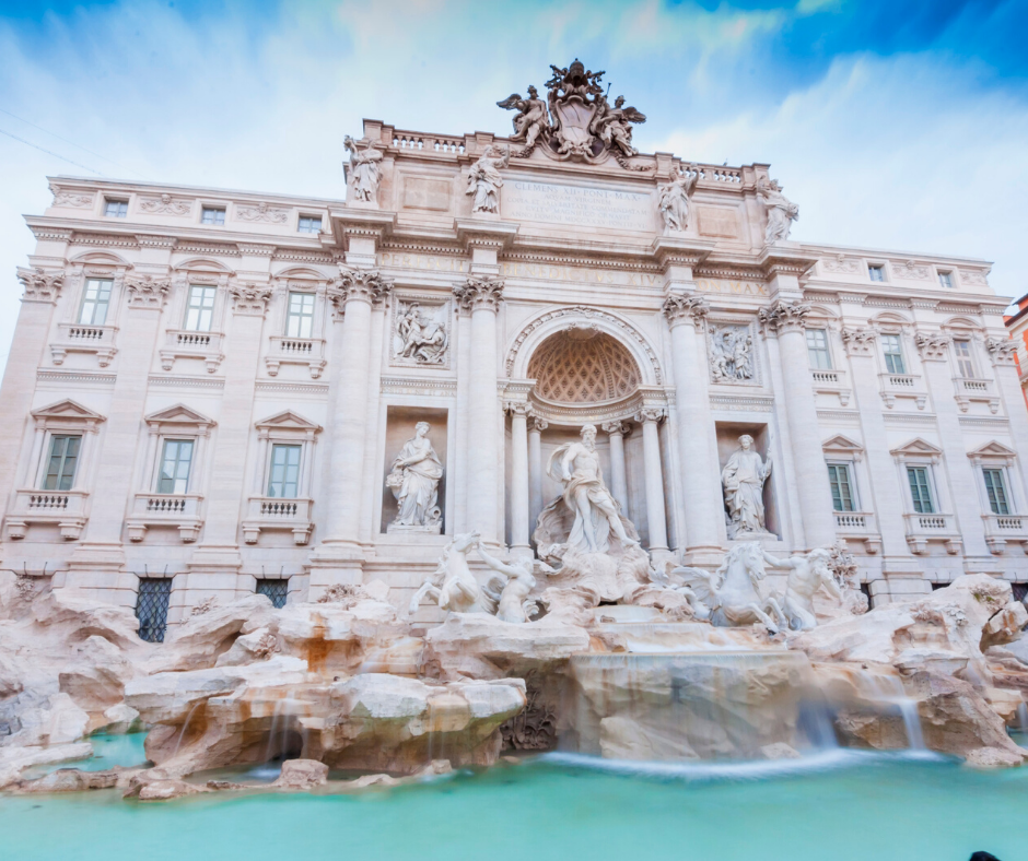 Trevi Fountain, Rome. Tourist Mistakes Italy