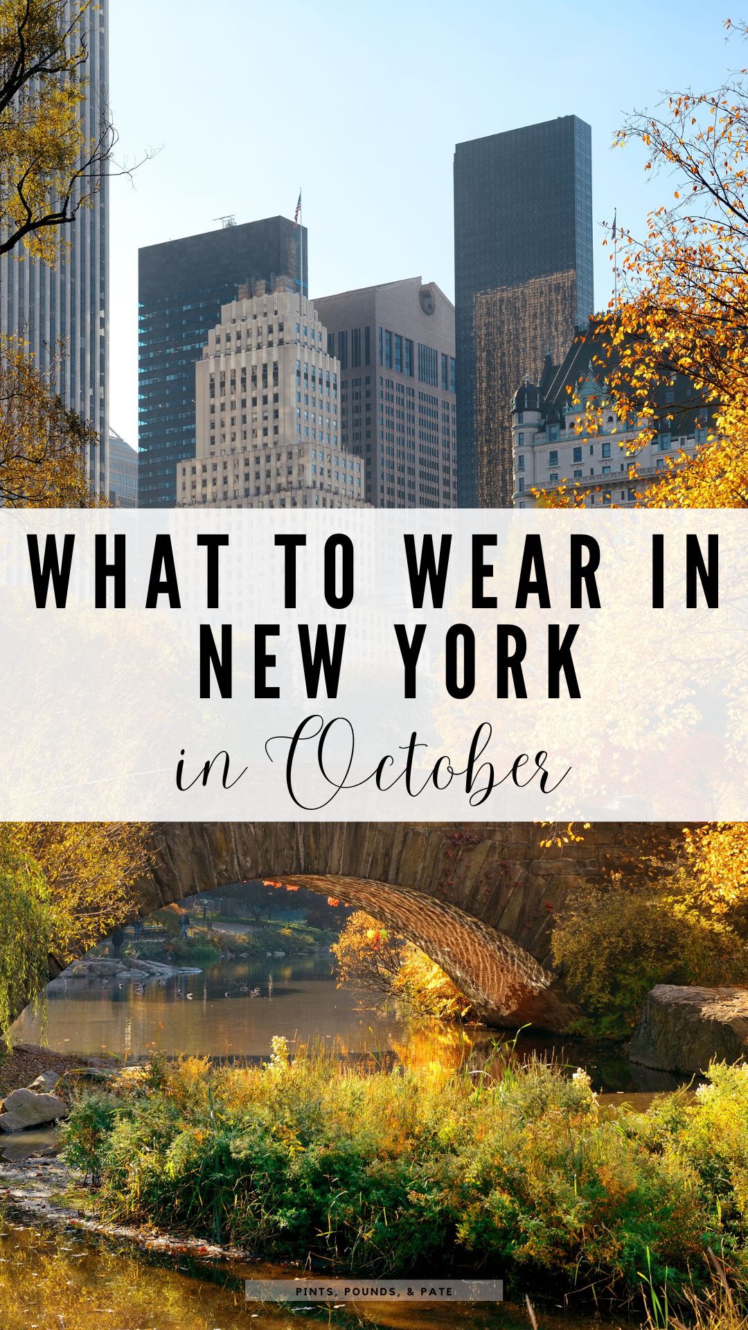 New York October Outfit Ideas